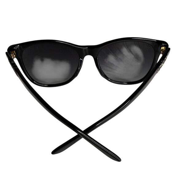 Jimmy Choo Sunglasses June/F/S 80790 56-17-140 Made In Italy Black Frames - Picture 7 of 10